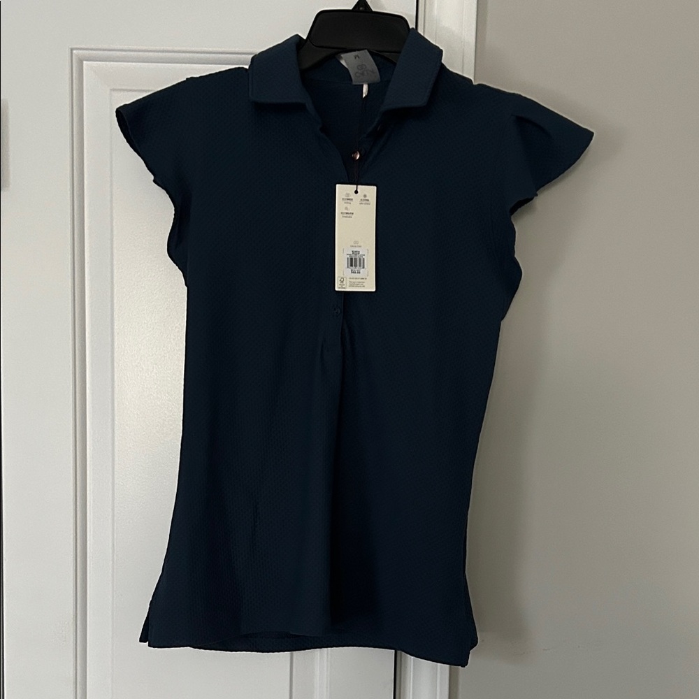 CALIA by Carrie Underwood Dark Blue Blouse